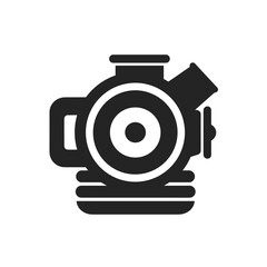 Car Engine Clipart, Icon, Logo