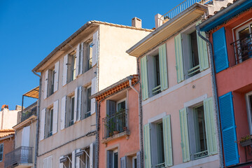 Obraz premium Paysage de la ville de Cassis dans le sud de la France