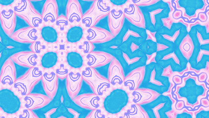 Fototapeta premium Abstract Radiant Burst with Soft Grain Texture, Symmetrical Glow Pattern in Psychedelic Style, Radiating Circular Abstract with Subtle Noise, Kaleidoscopic Starburst with Gradient Flow
