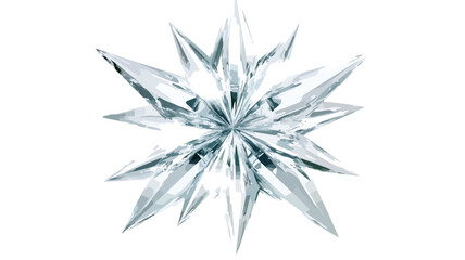 Obraz premium Crystal Star Shape Wide Angle Photography