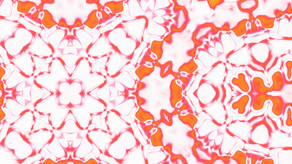 Abstract Radiant Burst with Soft Grain Texture, Symmetrical Glow Pattern in Psychedelic Style, Radiating Circular Abstract with Subtle Noise, Kaleidoscopic Starburst with Gradient Flow