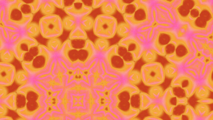 Abstract Radiant Burst with Soft Grain Texture, Symmetrical Glow Pattern in Psychedelic Style, Radiating Circular Abstract with Subtle Noise, Kaleidoscopic Starburst with Gradient Flow