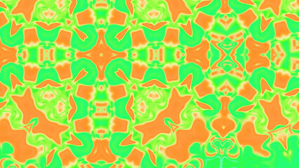 Abstract Radiant Burst with Soft Grain Texture, Symmetrical Glow Pattern in Psychedelic Style, Radiating Circular Abstract with Subtle Noise, Kaleidoscopic Starburst with Gradient Flow