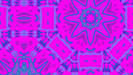 Abstract Radiant Burst with Soft Grain Texture, Symmetrical Glow Pattern in Psychedelic Style, Radiating Circular Abstract with Subtle Noise, Kaleidoscopic Starburst with Gradient Flow