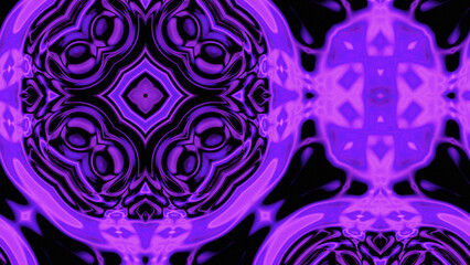 Abstract Radiant Burst with Soft Grain Texture, Symmetrical Glow Pattern in Psychedelic Style, Radiating Circular Abstract with Subtle Noise, Kaleidoscopic Starburst with Gradient Flow