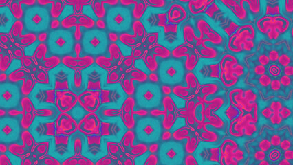 Abstract Radiant Burst with Soft Grain Texture, Symmetrical Glow Pattern in Psychedelic Style, Radiating Circular Abstract with Subtle Noise, Kaleidoscopic Starburst with Gradient Flow