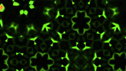 Abstract Radiant Burst with Soft Grain Texture, Symmetrical Glow Pattern in Psychedelic Style, Radiating Circular Abstract with Subtle Noise, Kaleidoscopic Starburst with Gradient Flow