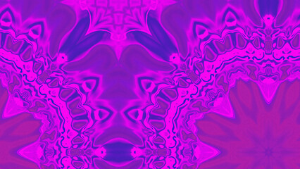 Abstract Radiant Burst with Soft Grain Texture, Symmetrical Glow Pattern in Psychedelic Style, Radiating Circular Abstract with Subtle Noise, Kaleidoscopic Starburst with Gradient Flow