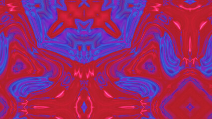 Abstract Radiant Burst with Soft Grain Texture, Symmetrical Glow Pattern in Psychedelic Style, Radiating Circular Abstract with Subtle Noise, Kaleidoscopic Starburst with Gradient Flow