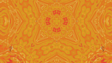 Abstract Radiant Burst with Soft Grain Texture, Symmetrical Glow Pattern in Psychedelic Style, Radiating Circular Abstract with Subtle Noise, Kaleidoscopic Starburst with Gradient Flow