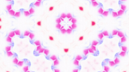 Abstract Radiant Burst with Soft Grain Texture, Symmetrical Glow Pattern in Psychedelic Style, Radiating Circular Abstract with Subtle Noise, Kaleidoscopic Starburst with Gradient Flow