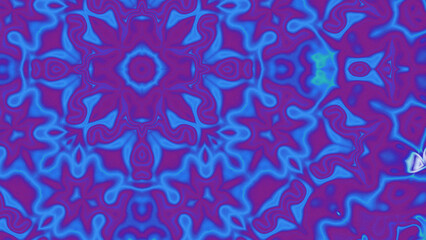 Abstract Radiant Burst with Soft Grain Texture, Symmetrical Glow Pattern in Psychedelic Style, Radiating Circular Abstract with Subtle Noise, Kaleidoscopic Starburst with Gradient Flow
