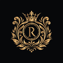 Vector set of gold vintage frames. Elegant element for design in Eastern style, place for text. Floral golden border. Lace illustration for invitations and greeting cards.