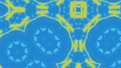 Abstract Radiant Burst with Soft Grain Texture, Symmetrical Glow Pattern in Psychedelic Style, Radiating Circular Abstract with Subtle Noise, Kaleidoscopic Starburst with Gradient Flow