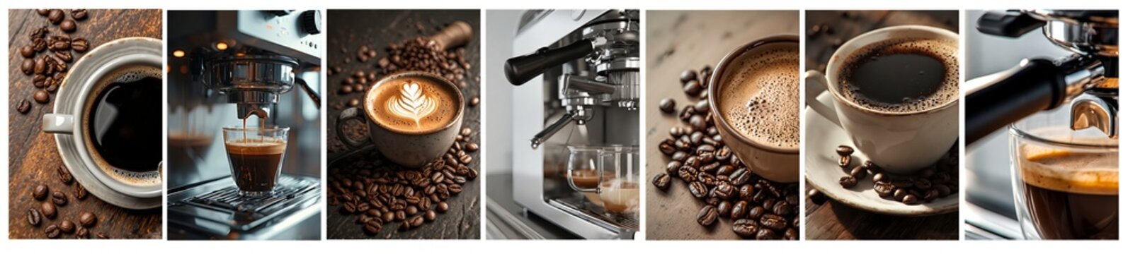  banner of coffee selection-tribute to coffe lovers