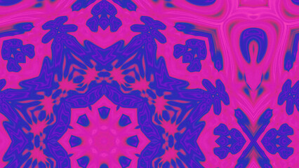 Abstract Radiant Burst with Soft Grain Texture, Symmetrical Glow Pattern in Psychedelic Style, Radiating Circular Abstract with Subtle Noise, Kaleidoscopic Starburst with Gradient Flow