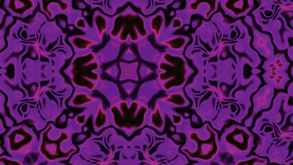 Abstract Radiant Burst with Soft Grain Texture, Symmetrical Glow Pattern in Psychedelic Style, Radiating Circular Abstract with Subtle Noise, Kaleidoscopic Starburst with Gradient Flow