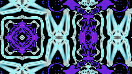 Abstract Radiant Burst with Soft Grain Texture, Symmetrical Glow Pattern in Psychedelic Style, Radiating Circular Abstract with Subtle Noise, Kaleidoscopic Starburst with Gradient Flow