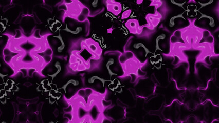 Abstract Radiant Burst with Soft Grain Texture, Symmetrical Glow Pattern in Psychedelic Style, Radiating Circular Abstract with Subtle Noise, Kaleidoscopic Starburst with Gradient Flow