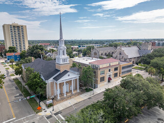 Fototapeta premium cathedral district, jacksonville, fl