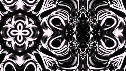 Abstract Radiant Burst with Soft Grain Texture, Symmetrical Glow Pattern in Psychedelic Style, Radiating Circular Abstract with Subtle Noise, Kaleidoscopic Starburst with Gradient Flow