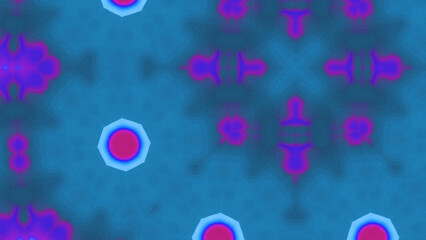 Abstract Radiant Burst with Soft Grain Texture, Symmetrical Glow Pattern in Psychedelic Style, Radiating Circular Abstract with Subtle Noise, Kaleidoscopic Starburst with Gradient Flow