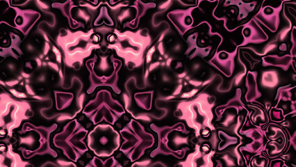 Abstract Radiant Burst with Soft Grain Texture, Symmetrical Glow Pattern in Psychedelic Style, Radiating Circular Abstract with Subtle Noise, Kaleidoscopic Starburst with Gradient Flow