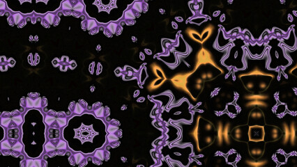 Abstract Radiant Burst with Soft Grain Texture, Symmetrical Glow Pattern in Psychedelic Style, Radiating Circular Abstract with Subtle Noise, Kaleidoscopic Starburst with Gradient Flow