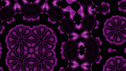 Abstract Radiant Burst with Soft Grain Texture, Symmetrical Glow Pattern in Psychedelic Style, Radiating Circular Abstract with Subtle Noise, Kaleidoscopic Starburst with Gradient Flow