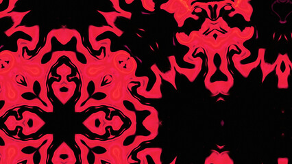 Abstract Radiant Burst with Soft Grain Texture, Symmetrical Glow Pattern in Psychedelic Style, Radiating Circular Abstract with Subtle Noise, Kaleidoscopic Starburst with Gradient Flow