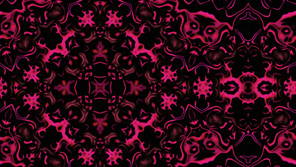 Abstract Radiant Burst with Soft Grain Texture, Symmetrical Glow Pattern in Psychedelic Style, Radiating Circular Abstract with Subtle Noise, Kaleidoscopic Starburst with Gradient Flow