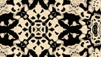Abstract Radiant Burst with Soft Grain Texture, Symmetrical Glow Pattern in Psychedelic Style, Radiating Circular Abstract with Subtle Noise, Kaleidoscopic Starburst with Gradient Flow