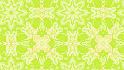 Abstract Radiant Burst with Soft Grain Texture, Symmetrical Glow Pattern in Psychedelic Style, Radiating Circular Abstract with Subtle Noise, Kaleidoscopic Starburst with Gradient Flow