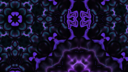 Abstract Radiant Burst with Soft Grain Texture, Symmetrical Glow Pattern in Psychedelic Style, Radiating Circular Abstract with Subtle Noise, Kaleidoscopic Starburst with Gradient Flow