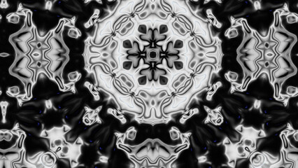 Abstract Radiant Burst with Soft Grain Texture, Symmetrical Glow Pattern in Psychedelic Style, Radiating Circular Abstract with Subtle Noise, Kaleidoscopic Starburst with Gradient Flow