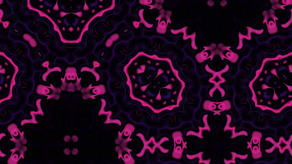 Abstract Radiant Burst with Soft Grain Texture, Symmetrical Glow Pattern in Psychedelic Style, Radiating Circular Abstract with Subtle Noise, Kaleidoscopic Starburst with Gradient Flow