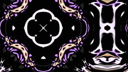 Abstract Radiant Burst with Soft Grain Texture, Symmetrical Glow Pattern in Psychedelic Style, Radiating Circular Abstract with Subtle Noise, Kaleidoscopic Starburst with Gradient Flow