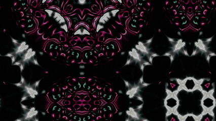 Abstract Radiant Burst with Soft Grain Texture, Symmetrical Glow Pattern in Psychedelic Style, Radiating Circular Abstract with Subtle Noise, Kaleidoscopic Starburst with Gradient Flow