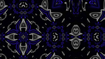 Abstract Radiant Burst with Soft Grain Texture, Symmetrical Glow Pattern in Psychedelic Style, Radiating Circular Abstract with Subtle Noise, Kaleidoscopic Starburst with Gradient Flow