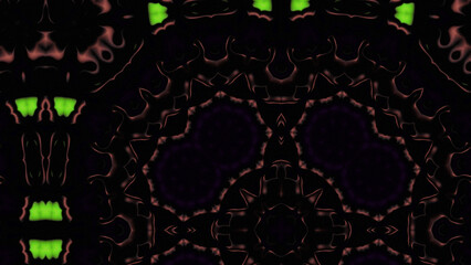 Abstract Radiant Burst with Soft Grain Texture, Symmetrical Glow Pattern in Psychedelic Style, Radiating Circular Abstract with Subtle Noise, Kaleidoscopic Starburst with Gradient Flow