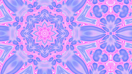 Abstract Radiant Burst with Soft Grain Texture, Symmetrical Glow Pattern in Psychedelic Style, Radiating Circular Abstract with Subtle Noise, Kaleidoscopic Starburst with Gradient Flow