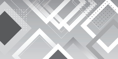 Obraz premium Abstract Geometric Composition with Overlapping Shapes and Gradients.
