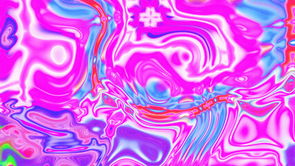 Fluid Marble Texture with Organic Flow, Abstract Liquid Pattern with Wavy Structure, Melted Surface Design with Soft Transitions, Psychedelic Swirl Texture with Marble Effect