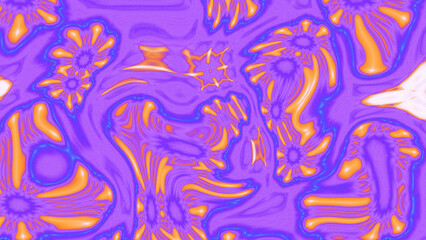 Fluid Marble Texture with Organic Flow, Abstract Liquid Pattern with Wavy Structure, Melted Surface Design with Soft Transitions, Psychedelic Swirl Texture with Marble Effect