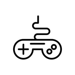 game controller icon. joystick gaming element