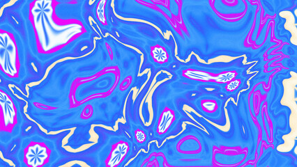 Fluid Marble Texture with Organic Flow, Abstract Liquid Pattern with Wavy Structure, Melted Surface Design with Soft Transitions, Psychedelic Swirl Texture with Marble Effect