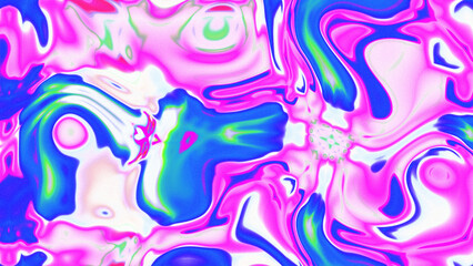 Fototapeta premium Fluid Marble Texture with Organic Flow, Abstract Liquid Pattern with Wavy Structure, Melted Surface Design with Soft Transitions, Psychedelic Swirl Texture with Marble Effect