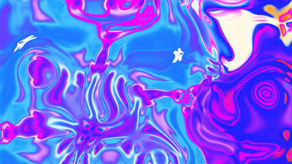 Fluid Marble Texture with Organic Flow, Abstract Liquid Pattern with Wavy Structure, Melted Surface Design with Soft Transitions, Psychedelic Swirl Texture with Marble Effect