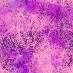 Seamless pattern created with various types of hand-drawn hatching — classic crosshatch and expressive modern scribbles. Hand drawn endless motif in watercolour and digital. Mixed media design.