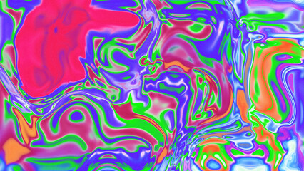 Fototapeta premium Fluid Marble Texture with Organic Flow, Abstract Liquid Pattern with Wavy Structure, Melted Surface Design with Soft Transitions, Psychedelic Swirl Texture with Marble Effect